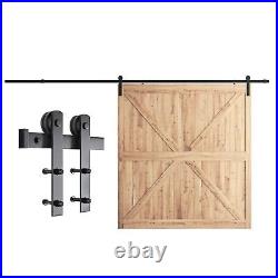 12ft Barn Door Hardware kit, Barn Door Track, Sliding Door Hardware kit, Smoo
