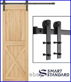 12ft Heavy Duty Sturdy Sliding Barn Door Hardware Kit $64-$120 (varies by Ht)