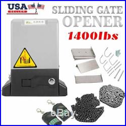 1400lbs Automatic Sliding Gate Opener Hardware Driveway Gate Door Operator MX