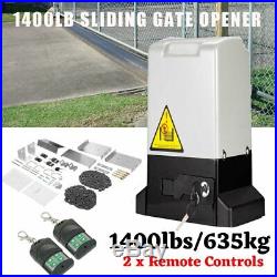 1400lbs Automatic Sliding Gate Opener Hardware Driveway Gate Door Operator WD