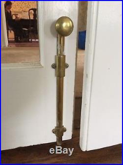 1928 Brass French Door Hardware Russwin Door Slide Locks / Handles Cremone Bolts