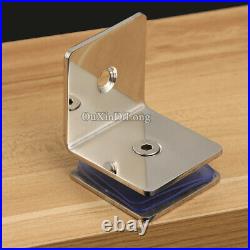 1Set Stainless Steel Frameless Shower Sliding Door Hardware Kit No Glass No Bar