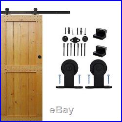 1.5M 1.83M 2M 2.5M 3M 4M Sliding Barn Door Hardware Track Kit Closet Cupboard