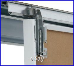 2 Panel Sliding Door Interior Closet Windows 59 x 80 in. Bright White Arched Top
