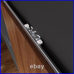 32inch Concealed Sliding Barn Door Hardware with Soft Close Mechanism, Wall is