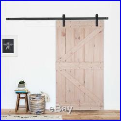 42x 84 Unfinished Knotty Pine Sliding Barn Door (Not Include Hardware) (Arrow)