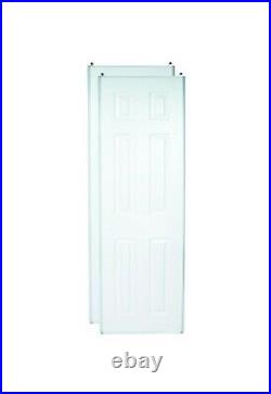 48 x 80 6-Panel White Bypass Door
