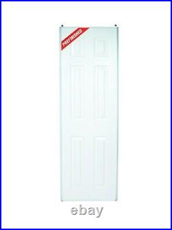 48 x 80 6-Panel White Bypass Door