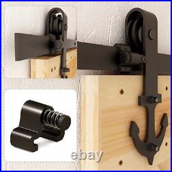 4-20FT Sliding Barn Door Hardware Closet Track Kit for Single/Double/Bypass Door