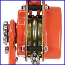 6600lbs 20ft Ratcheting Lever Block Chain Hoist 3T Industry Tool