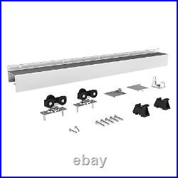 6FT Barn Door Sliding Hardware Track Kit, Wall Mount Barn Door Type Sliding D