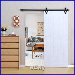 6.6FT Single sliding barn door hardware kit Closet Living room Interior Cabinet