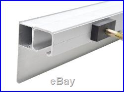 6.6 FT Aluminum Wood Sliding Pocket Door Track Hardware + Rail Cover Closet Kit