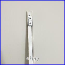 6 National Hardware N343-749 391D Folding Door Hardware Set in White, 72 Inch