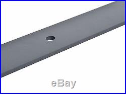 96 Sliding Steel Rail Hardware For Heavy Duty 800LB Commercial Barn Door Black