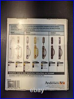 Andersen Anvers Gliding Patio Door Hardware Bright Brass New in Box
