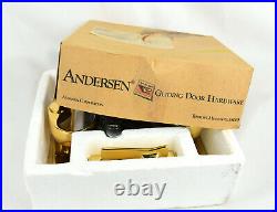 Andersen Gliding Sliding Bright Brass Reachout Door Hardware Handle 2562613