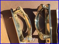 Andersen Patio Door Knob Trim Set High Polished Brass PS/FWG 2