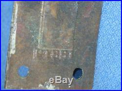 Antique Reading Hardware Brass Flush Slide Door Locks Lot of 4 P1881 USA