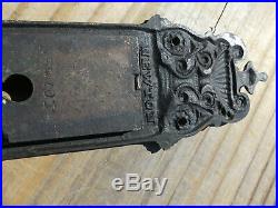 Antique Victorian Sliding Pocket Door Hardware by Newton 4 pieces