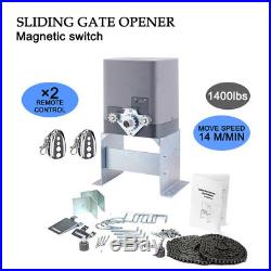 Automatic Sliding Gate Opener Hardware Driveway Security Gate Door Operator Kit