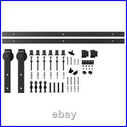 Barn Strap Style Sliding Door Hardware Set, Fits Doors up to 36 Inches