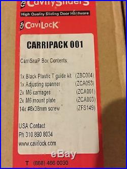 Cavity Sliders Carrier Pack 101 Caripack (m6 Carriage) NEW Sliding Door Hardware