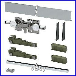 Concealed / Invisible Wall-Mount Sliding Door Hardware with Soft Closing System