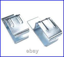 DIYHD Raw Material Galvanized Sliver Box Track Harddware for Exterior Barn Door