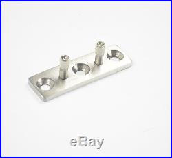 DIYHD Stainless Steel Top Mount Safety Pin Double Sliding Barn Door Hardware