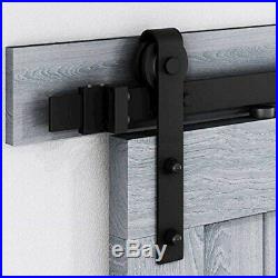 EaseLife 10 FT Double Door Sliding Barn Door Hardware Kit Heavy Duty BDH113052