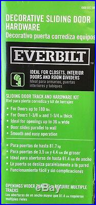 Everbilt Stainless Steel Decorative Sliding Door Hardware Building Materials Kit