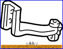 GM OEM Side Sliding Door Hardware-Roller Bracket 15714038