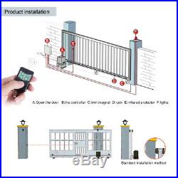 Gate Opener Hardware Door Operator Kit Automatic Sliding Driveway Security Motor