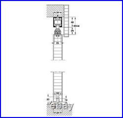 Hafele Hawa Jr. 80/Z 940.80.001 Sliding Door Kit