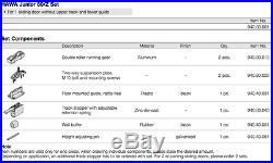 Hawa Junior 80/Z 940.80.001 Sliding Door Hardware, Without Upper Track