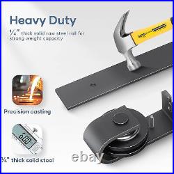 Heavy Duty Sturdy Sliding Barn Door Track Hardware Sliding Barn Door Hardware