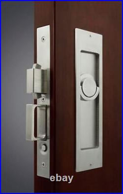 INOX FH27SLPD8440 Nickel Fh27 Privacy Pocket Door Lock With Tt09 Release