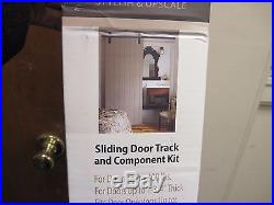 Leatherneck 10249001SP Track Kit Sliding Barn Door Hardware 2.5' Wide Roller