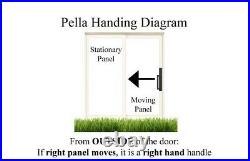 Pella Plazo Architectural Modern Sliding Door Hardware