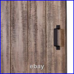 Renin Authentic Barn Door with Hardware Kit & Easy Glide Soft-close