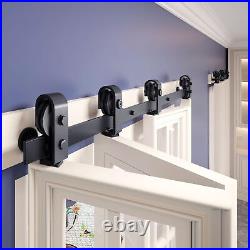 Sliding Barn Door Hardware Closet Track Kit T Shaped Sliding Door Hardware Set