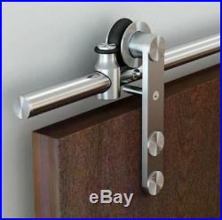 Sliding Door Hardware, Stainless Steel Closet/Indoor/Room Barn Door Guide/Track