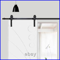 Sliding Door Track Barn Door Hardware Set Kit Bi-Fold Door Track Hardware 64