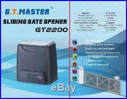 Sliding Gate Opener Automatic Driveway Security Door Operator Hardware Kit