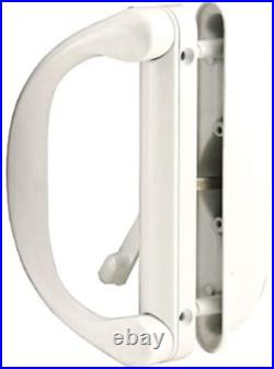 Sliding Patio Door Handle Set for Milgard, C1275, Sliding Door Hardware, White