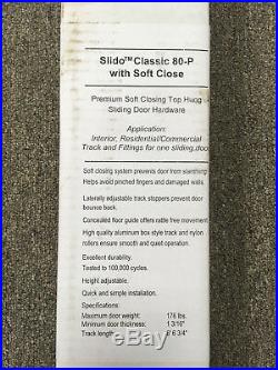 Slido Classic 80-p With Soft Close. Top Hung Sliding Door Hardware